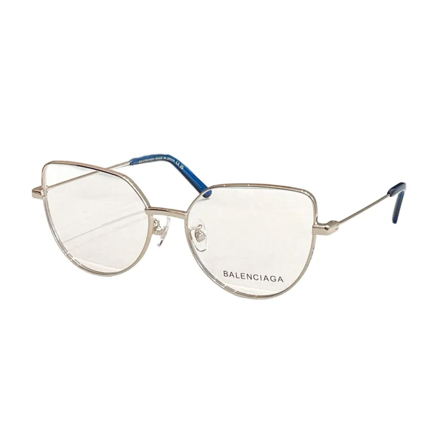 Balenciaga Butterfly glasses gold red/leopard gold/gold white/gold black/blue/green/gun black color transparent lens Size 59口16-145