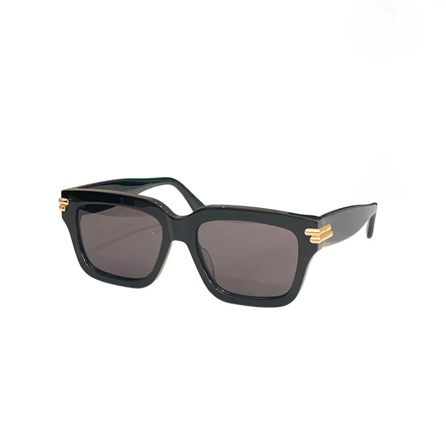 Bottega Veneta square frame glasses transparent grey/transparent brown/transparent leopard/grey/brown/black/yellow black/brown black/black leopard/brown leopard color Size 47口19-140