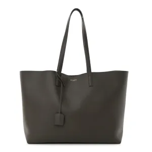 Saint Laurent Large Shopping Tote Pebble Calfskin Leather