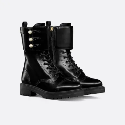 Dior black ankle boots