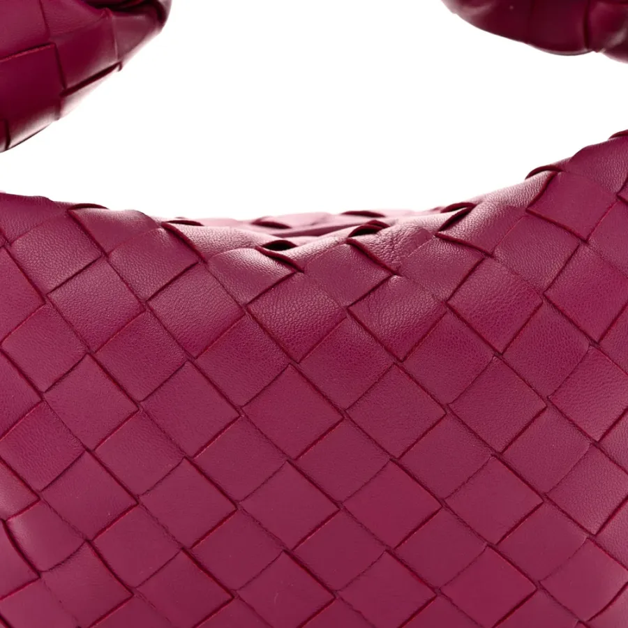 Bottega Veneta Mini Intrecciato Jodie Cinnabar Nappa Leather