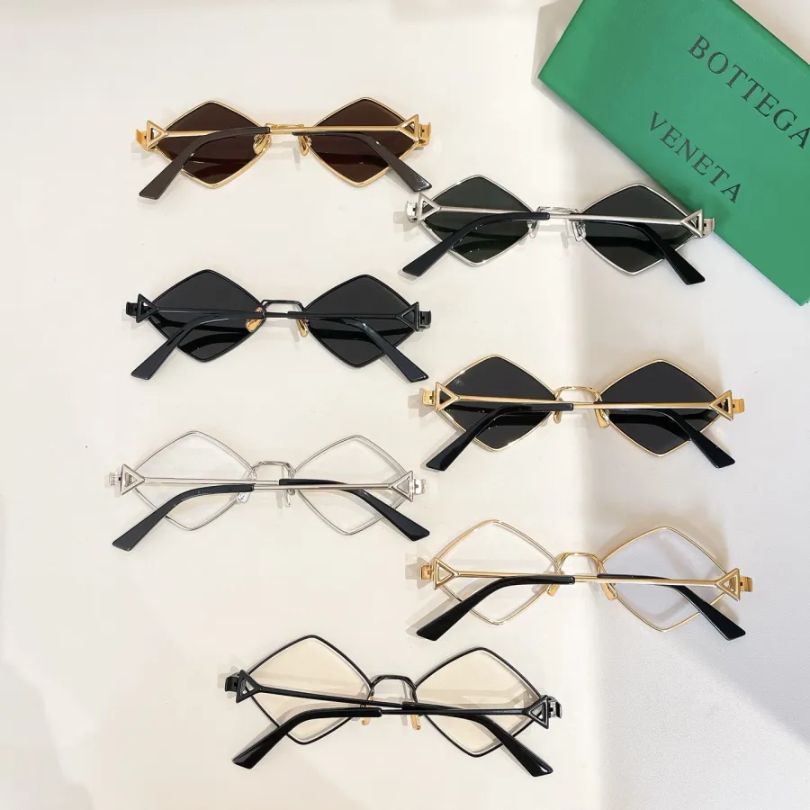 Bottega Veneta glasses gold/silver/transparent black/black/green silver/black gold/brown gold color Size 63口13-138