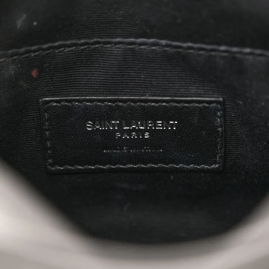 Saint Laurent Small Lou Belt Bag Asphalt Monogram Lambskin Leather