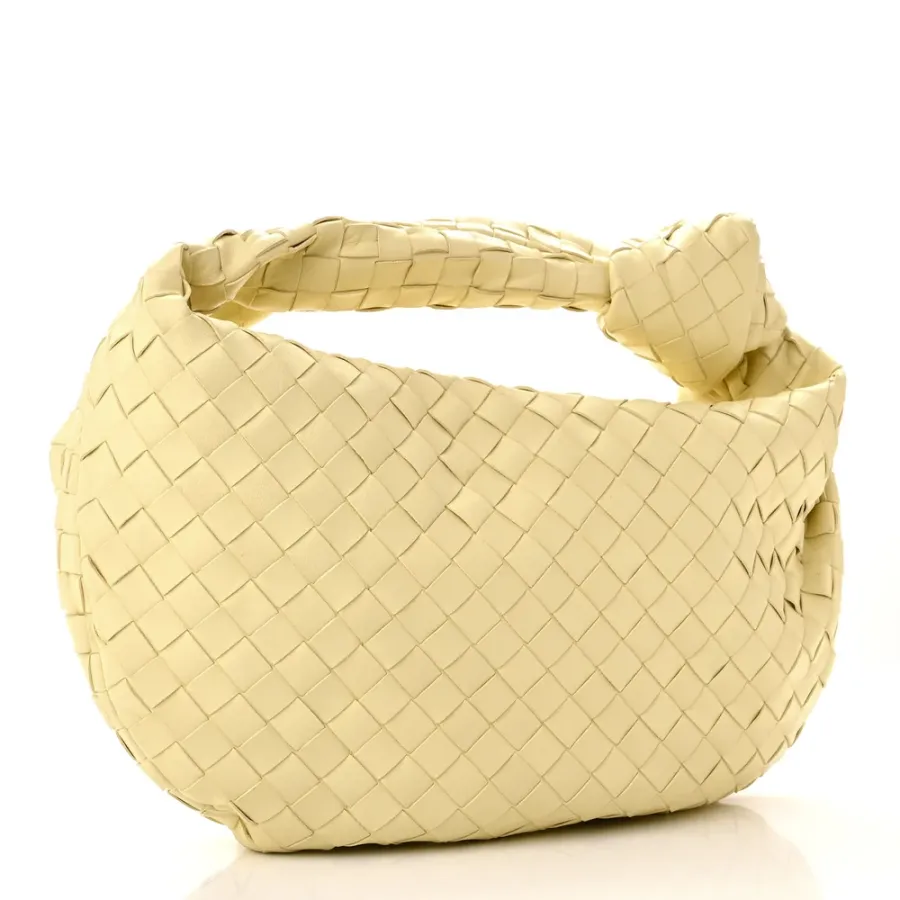 Bottega Veneta Maxi Intrecciato Teen Jodie Hobo Ice Cream Nappa Leather