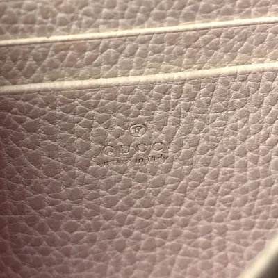 Gucci Mini Dionysus Chain Wallet Mystic White Dollar Calfskin Leather Aged Silver Hardware