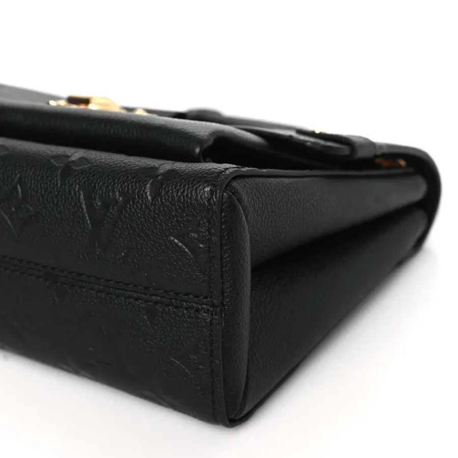 Louis Vuitton Vavin PM Black Empreinte Leather Gold Hardware