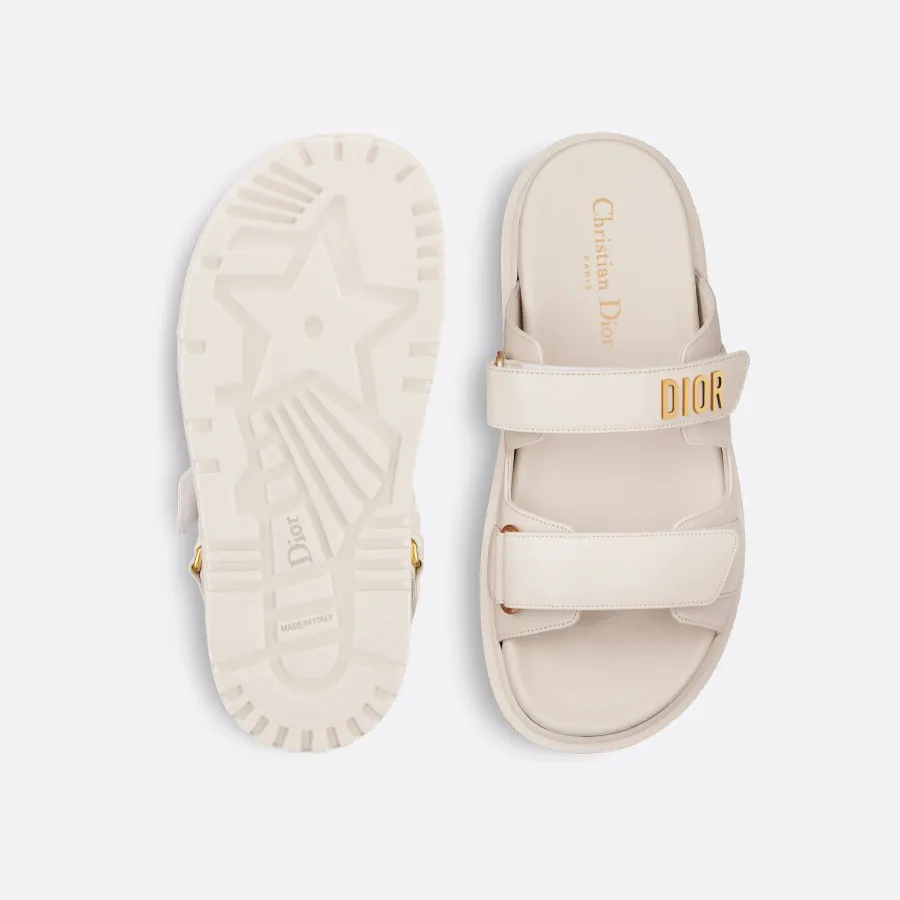 Dior white thick bottom Slippers