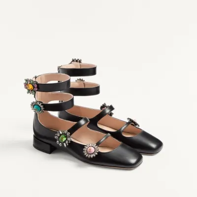 VALENTINO Sheepskin Ballet (heel 2 cm high)