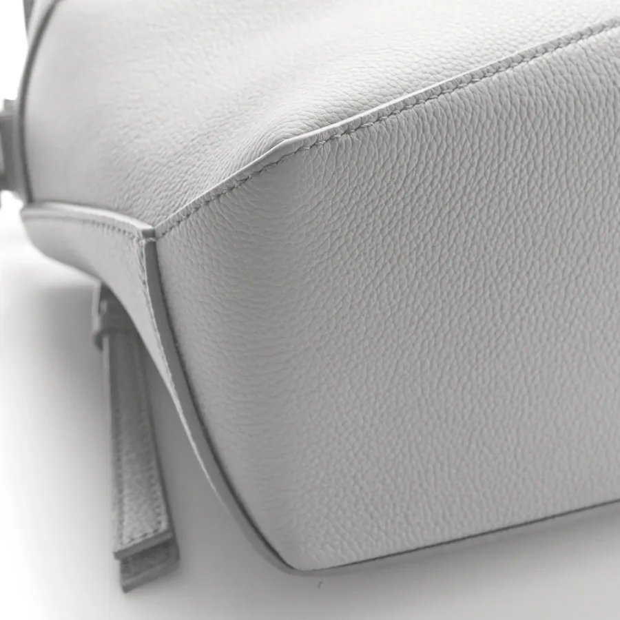Loewe Puzzle Bag Small Pearl Grey Calfskin Leather