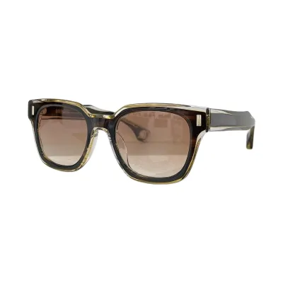 Saint Laurent square frame glasses black purple/grey/black grey/blue/black tawny/brown/olive color Size 51口22-145
