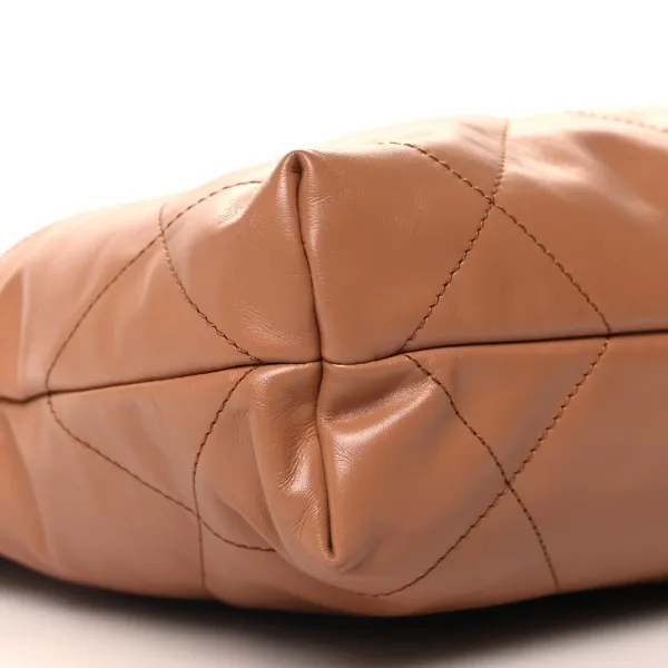 Chanel 22 Bag Calfskin Gold Shoulder Bags - Image 4