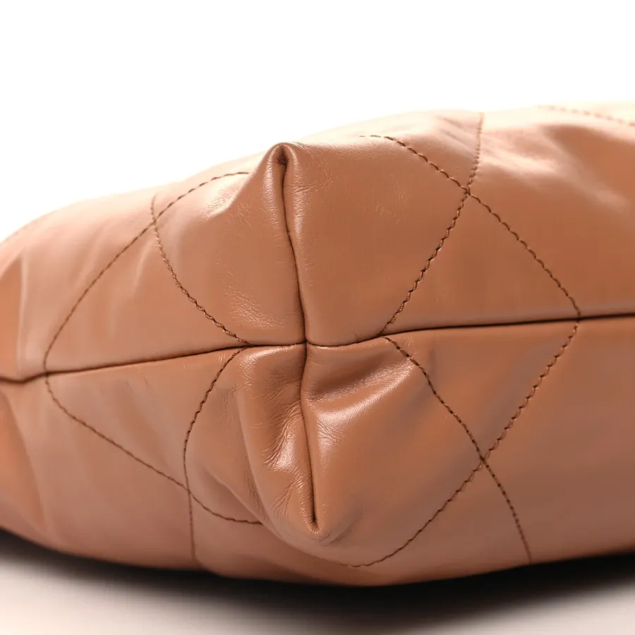 Chanel 22 Bag Calfskin Gold Shoulder Bags