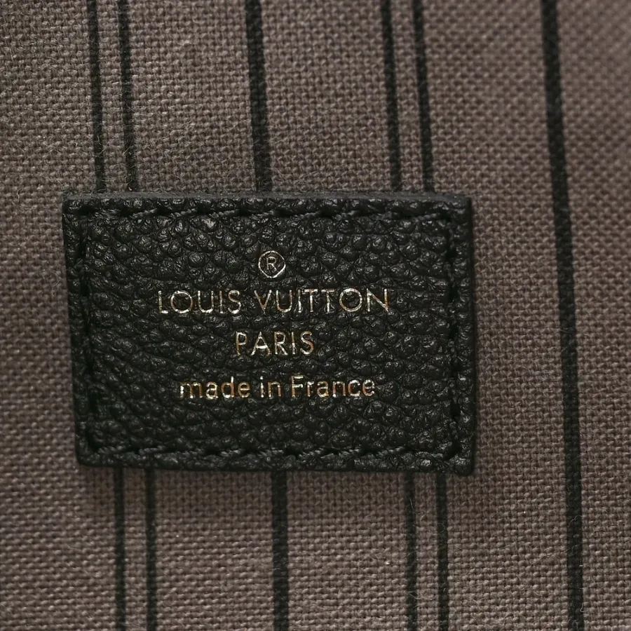 Louis Vuitton Pochette Metis PM Black Empreinte Leather Brass Hardware