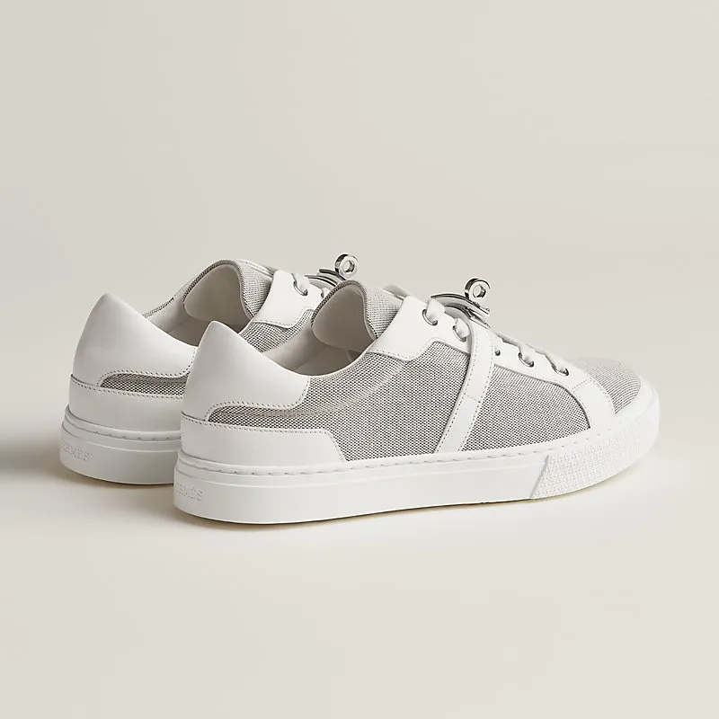 HERMES Day Sneakers Grey Sports Shoes