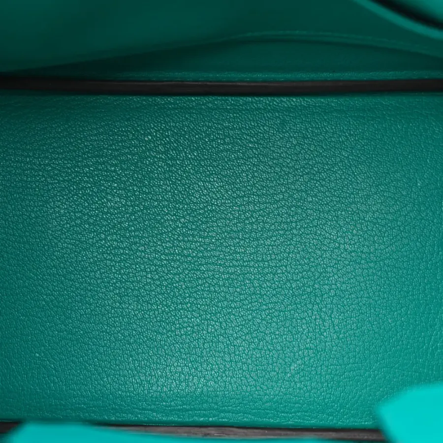 Hermès Birkin 30 Bleu Paon Epsom Leather Gold Hardware