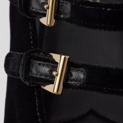 PRADA Surface of wool Flat Shoes black Ballet Shoes