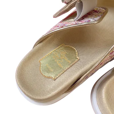 Roger Vivier Slidy Viv' Mules Sandals In Multicolor Woolen Fabric With Crystal Buckle