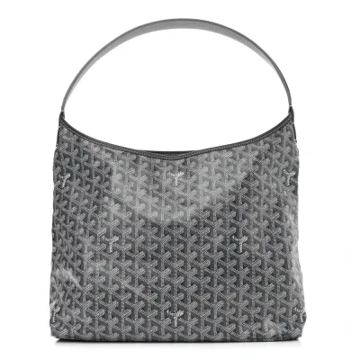Goyard Boheme Hobo PM Grey Goyardine Canvas