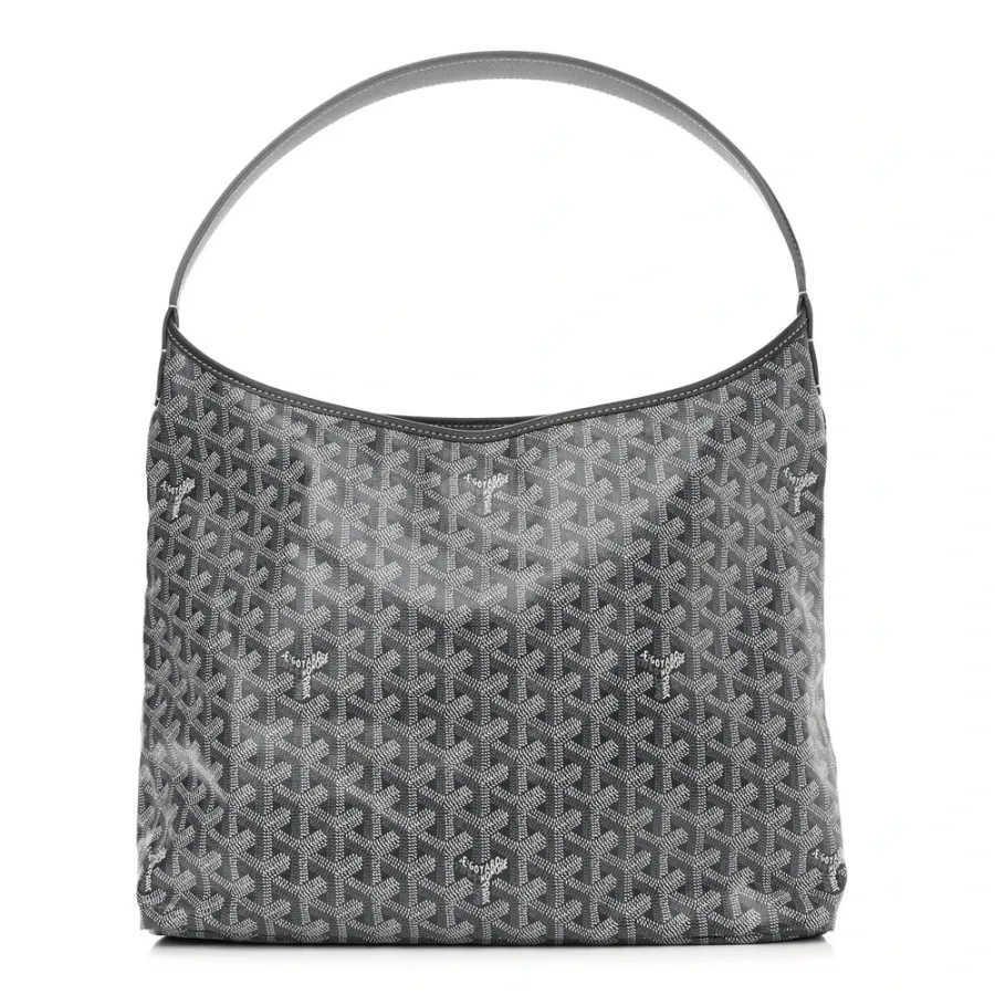 Goyard Boheme Hobo PM Grey Goyardine Canvas