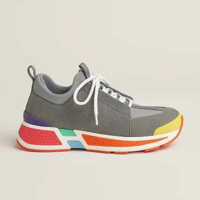 HERMES Just Sneakers Grey Sports Shoes