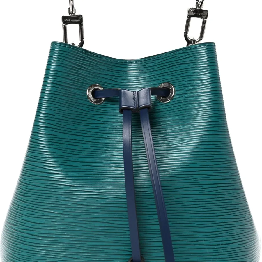 Louis Vuitton NeoNoe BB Emerald Green / Indigo Epi Leather Silver Hardware