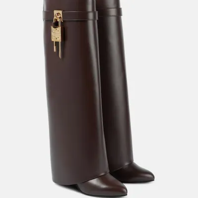 GIVENCHY Leather knee-high boots