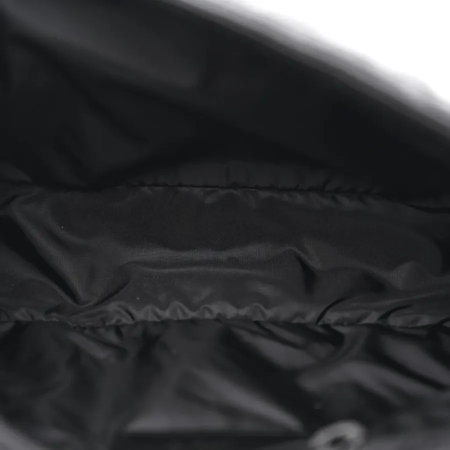 Saint Laurent Medium Le 5 À 7 Hobo Black Econyl Nylon Black Hardware