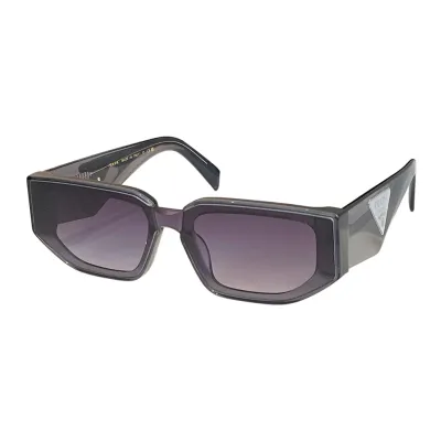 Prada glasses black/eggplant/white/pale orange/leopard brown color Size 54口20-148