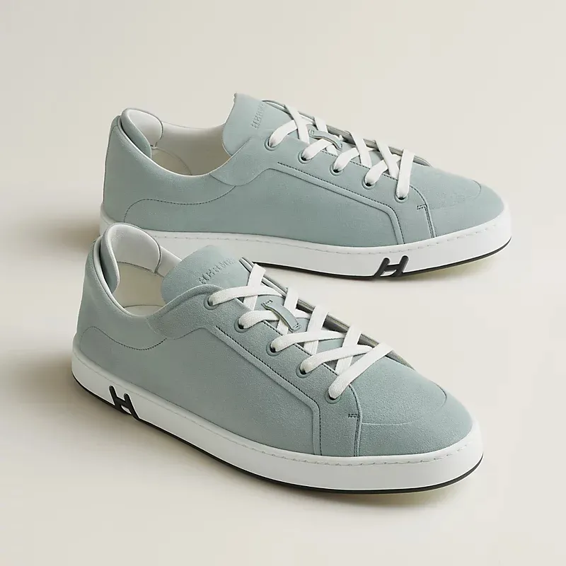HERMES Kid Sneakers Blue Sports Shoes