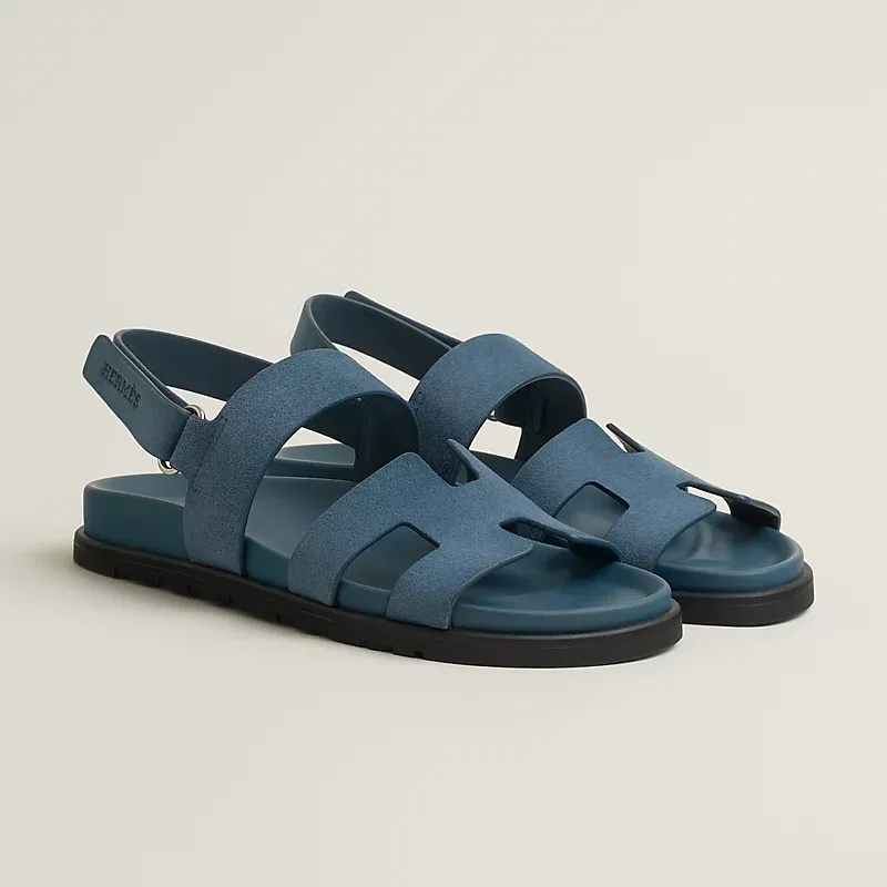 HERMES Genius Blue Sandal