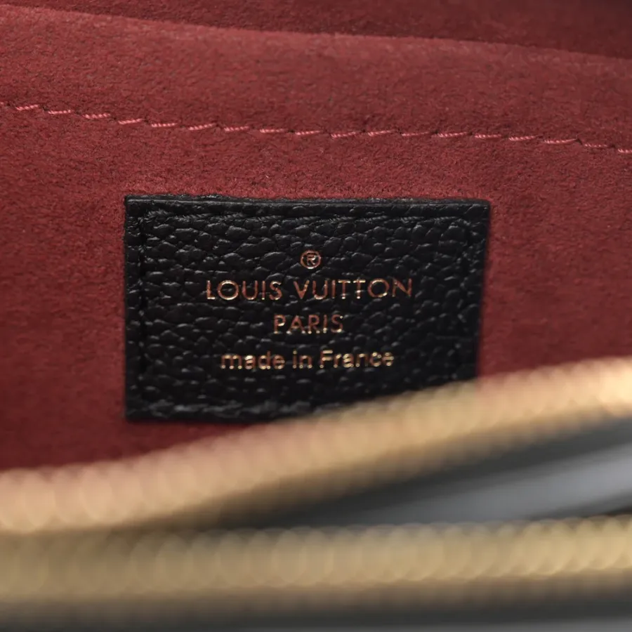 Louis Vuitton Multi Pochette Accessoires PM Black/Beige Giant Monogram Empreinte Leather Gold Hardware