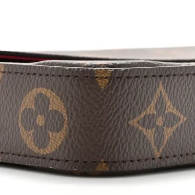 Louis Vuitton Pochette Felicie Chain Wallet PM Monogram Canvas Gold Hardware