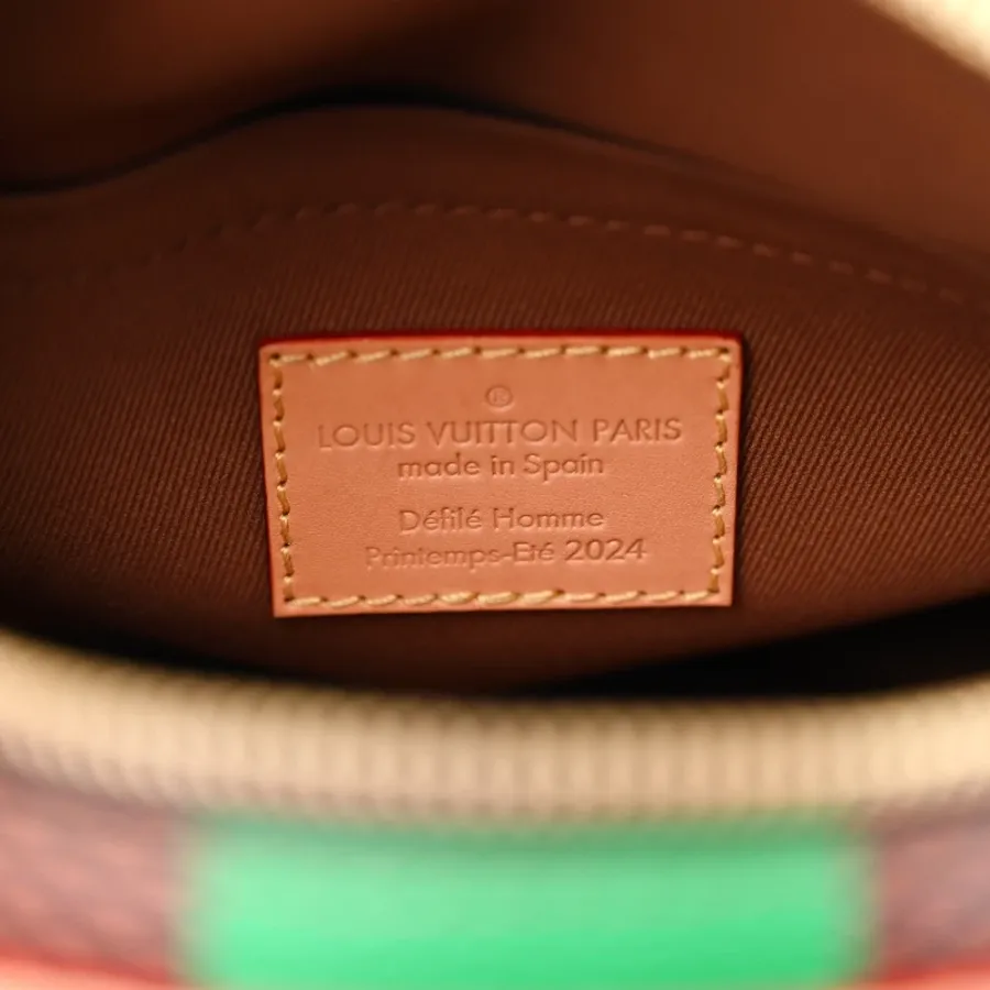 Louis Vuitton Chess Messenger PM Green Damier Pop Canvas Aged Gold Hardware