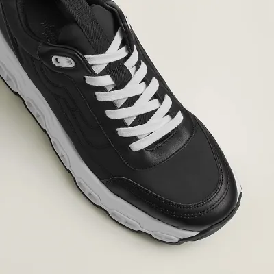 HERMES lmpulse Sneakers Black Sports Shoes