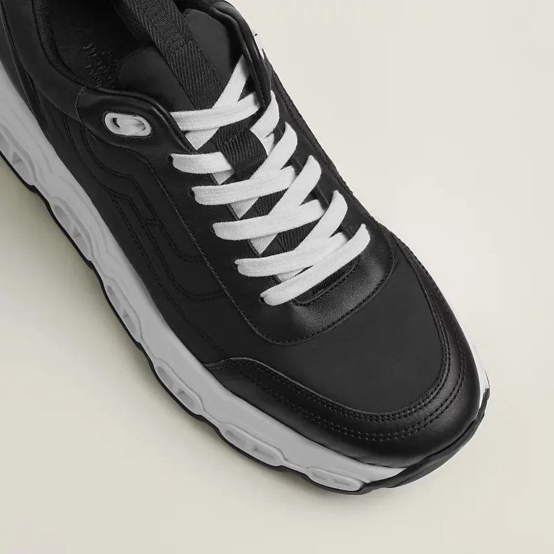 HERMES lmpulse Sneakers Black Sports Shoes
