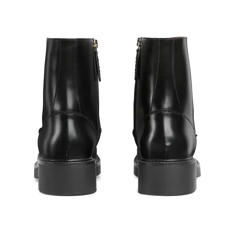 Gucci black ankle boots