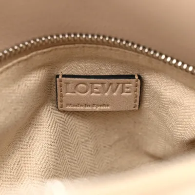 Loewe Puzzle Bag Medium Ash Calfskin Leather