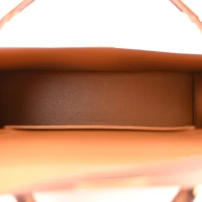 Hermès Mini Kelly Sellier Touch 20 Brown Madame Calfskin & Matte Alligator Leather Gold Hardware