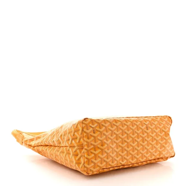 Goyard Boheme Hobo PM Yellow Goyardine Canvas - Image 6