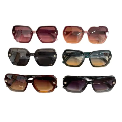 Celine square frame glasses white/leopard/purple/black white/green/black color Size 63口11-146