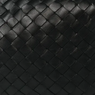 Bottega Veneta Small Intrecciato Jodie Black Nappa Leather