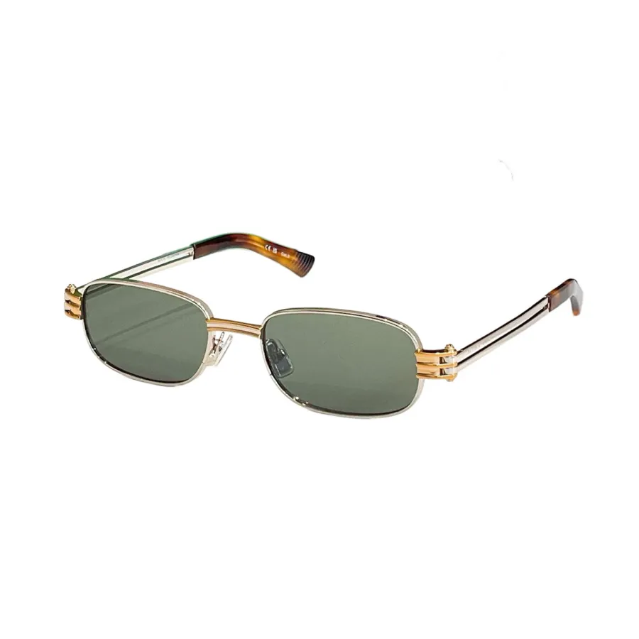 Bottega Veneta square frame glasses grey/black gold/black silver/green/blue/brown color Size 50口20-145