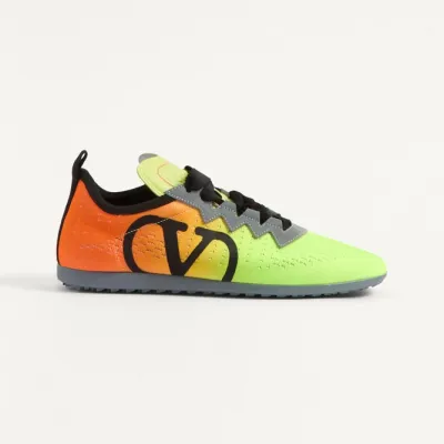 VALENTINO CHROMATHON Technical fabric sneakers
