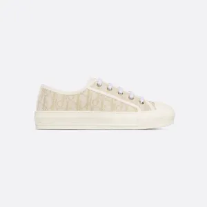 Dior thick sole Beige print sneakers