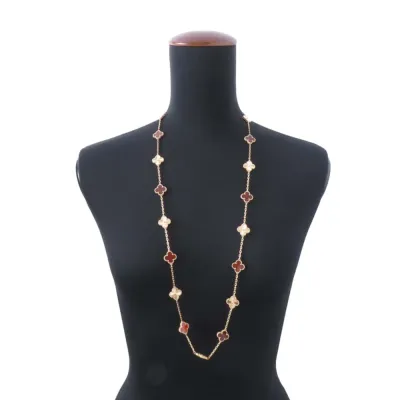 Van Cleef & Arpels Vintage Alhambra Long Necklace 20 motifs