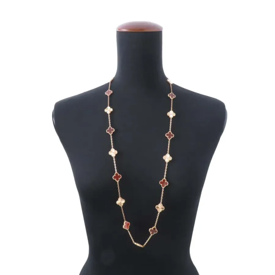 Van Cleef & Arpels Vintage Alhambra Long Necklace 20 motifs