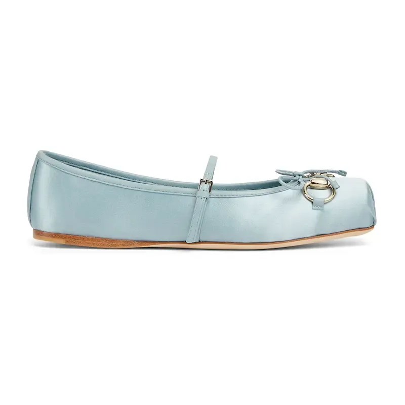 Gucci blue Ballet Shoes Flat Shoes