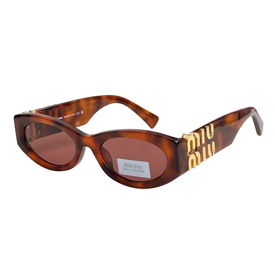 Miu Miu glasses orange/pink/white/tawny/brown leopard/yellow leopard/red/black/black gold color Size 54口21-135