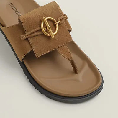 HERMES Joyce brown Slippers