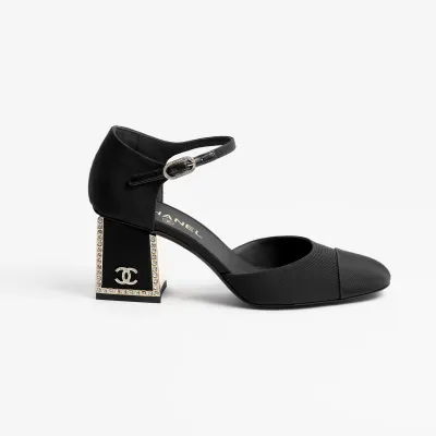 Chanel  Black  High heels Shoes